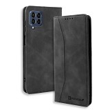 Bodycell Book Case Pu Leather Samsung M53 5G Black