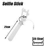 Aiino Selfie Stick Λευκό 1022.026