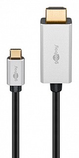 GOOBAY  USB-C  HDMI 60174, HDR, 8K, 4K/120Hz, 2m,  60174