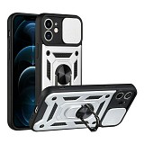 Bodycell Armor Slide Cover Case iPhone 12  Silver