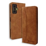 Bodycell Book Case Pu Leather Xiaomi Poco F4 GT 5G Brown