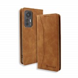 Bodycell Book Case Pu Leather Xiaomi 12 Lite 5G Brown