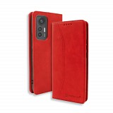 Bodycell Book Case Pu Leather Xiaomi 12 Lite 5G Red