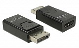 DELOCK αντάπτορας DisplayPort σε HDMI 66234, 4K/30Hz, Passive, μαύρος 66234