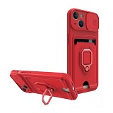 Bodycell Multifunction Case   iPhone 14  Red