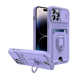 Bodycell Multifunction Case   iPhone 14 Pro  Purple