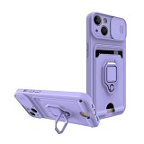 Bodycell Multifunction Case   iPhone 14 Plus  Purple