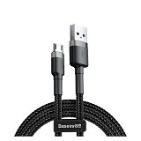 Baseus Cafule Braided USB 2.0 to micro USB Cable  3m (CAMKLF-HG1) (BASCAMKLF-HG1)