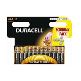 Duracell   AAA 1.5V 12 (DRAAALR03)(DURDRAAALR03)