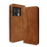 Bodycell Book Case Pu Leather Oneplus 10 Pro 5G Brown