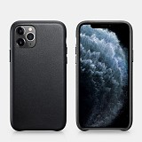 iCarer RIX 1120 iPhone 11 Pro Max Leather Back Cover Black