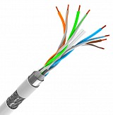 POWERTECH   CAB-N297, Cat 6 S/FTP, CCA, 24AWG, 100m,  CAB-N297