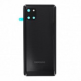 Samsung Galaxy Note 10 Lite BatteryCover+Camera Lens Aura Black ORIGINAL