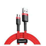 Baseus Cafule Braided USB 2.0 to micro USB Cable  2m (CAMKLF-C09) (BASCAMKLFC09)