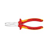 Knipex Πένσα Απογύμνωσης Καλωδίων με Κόφτη και Μήκος 165mm (1346165) (ΚΝΙ1346165)