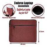  Tablet-Laptop Essentials 13.3" Maroon 0123.029