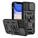 Bodycell Armor Slide Cover Case iPhone XS Max Black