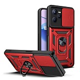 Bodycell Armor Slide Cover Case Realme C35 Red