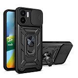 Bodycell Armor Slide Cover Case Xiaomi Redmi A1/A2 Black