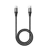 HOCO - X50 DATA CABLE Type C to Type C PD 100W BLACK