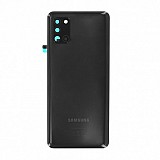 Samsung Galaxy A31 BatteryCover Black ORIGINAL