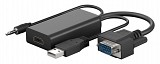 GOOBAY  VGA  HDMI 61259, 3.5mm Jack, 1080p/60Hz,  61259