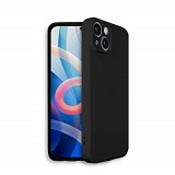 Bodycell Square Liquid Silicon Case iPhone 14  Black