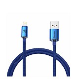 Baseus Crystal Shine Braided USB to Lightning Cable  1.2m (CAJY000003) (BASCAJY000003)