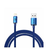 Baseus Crystal Shine Braided USB to Lightning Cable  2m (CAJY000103) (BASCAJY000103)