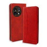 Bodycell Book Case Pu Leather OnePlus 11 5G Red