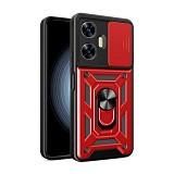 Bodycell Armor Slide Cover Case Realme C55 Red