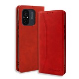 Bodycell Book Case Pu Leather Xiaomi Redmi 12C Red