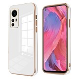 Bodycell Gold Plated Silicon Xiaomi 12/12X/12S White