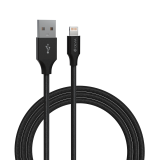 DEVIA Gracious Series data Cable for Lightning Black (5V,2.1A 2M)