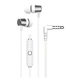 DEVIA wired earphones Kintone Metal jack 3,5mm white