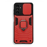 Ring Armor Case Samsung A13 5G Red