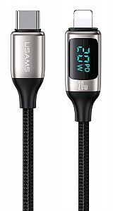 USAMS  Lightning  USB-C US-SJ545, 20W PD, 1.2m,  SJ545USB02