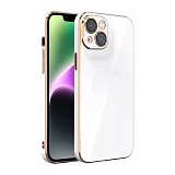 Bodycell Gold Plated Silicon iPhone 13  White