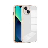 Bodycell Gold Plated Silicon iPhone 14  White