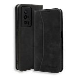 Bodycell Book Case Pu Leather Xiaomi Poco F5 Pro Black