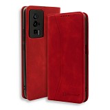 Bodycell Book Case Pu Leather Xiaomi Poco F5 Pro Red