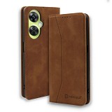 Bodycell Book Case Pu Leather Oneplus Nord CE 3 Lite Brown