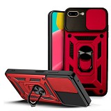 Bodycell Armor Slide Cover Case iPhone 7/8 Plus Red