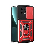 Bodycell Armor Slide Cover Case Xiaomi 13 5G Red