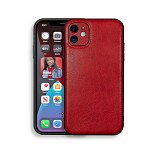 Bodycell Prestige Leather Backcover iPhone 12  Red