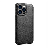 Bodycell Prestige Leather Backcover iPhone 12 Pro  Black