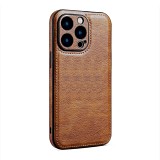 Bodycell Prestige Leather Backcover iPhone 12 Pro  Brown