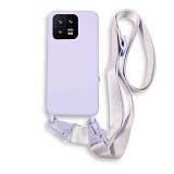 Bodycell Silicon Case με Λουρακι Xiaomi 13 5G Violet