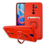 Bodycell Multifunction Case   Xiaomi Note 8 Pro Red