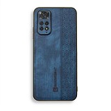 Bodycell Pattern Leather Backcover Xiaomi Note 11S/Note 11 Blue